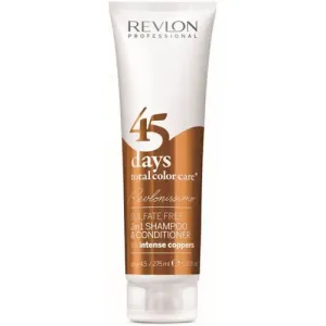 Revlon Professional 45 days total color care sampon és hajbalzsam intenzív rézvőrös árnyalatokra (Shampoo & Conditioner Intense Coppers) 275 ml