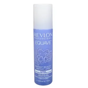 Revlon Professional Equave Instant Beauty kétfázisú hajkondícionáló szőke hajra (Blonde Detangling Conditioner) 200 ml