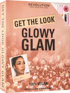 Revolution Dekoratív kozmetikai ajándékszett Get The Look: Glowy Glam