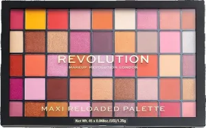 Revolution Púderes szemhéjfesték paletta Maxi Reloaded Palette Big Big Love 60,75 g