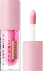 Revolution Tápláló ajakápoló szérum Rehab Plump Me Up Pink Glaze (Lip Serum) 4,6 ml
