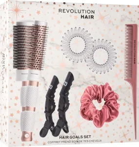 Revolution Haircare Hajkiegészítő ajándékkészlet Hair Goals Blow Dry Set
