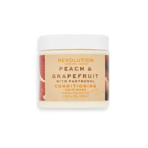 Revolution Haircare Hajpakolás Shine Peach + Grapefruit with Panthenol (Conditioning Hair Mask) 200 ml