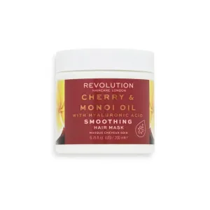 Revolution Haircare Hajsimító maszk Smoothing Cherry + Manoi Oil with Hyaluronic Acid (Smoothing Hair Mask) 200 ml