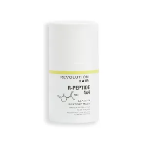 Revolution Haircare Öblítést nem igénylő hajmaszk R-Peptide 4x4 (Leave-In Repair Mask) 50 ml