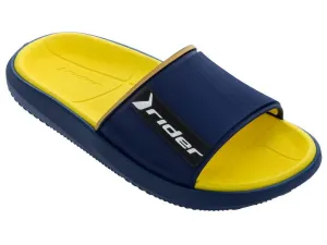 Rider Block Slide férfi papucs - kék/sárga