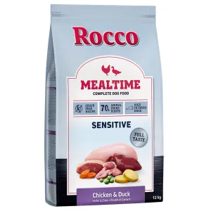 12kg Rocco Mealtime Sensitive - csirke & kacsa száraz kutyatáp
