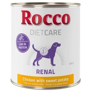 12x800g Rocco Diet Care Renal csirke & édesburgonya nedves kutyatáp