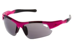 Kerékpáros sport szemüveg Rogelli RAPTOR  felcserélhető lencsék, rózsaszín 009.238
