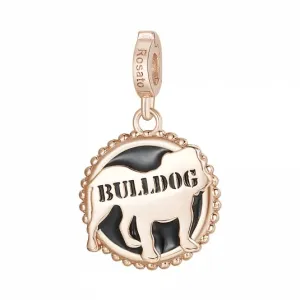 ROSATO ezüst medál Bulldog kutya  medál RORZ114