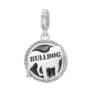 ROSATO ezüst medál Bulldog kutya  medál RORZ114R