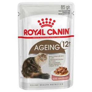 12x85g Royal Canin Ageing 12+ szószban nedves macskatáp