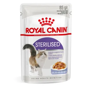 24x85g Royal Canin Sterilised aszpikban nedves macskatáp
