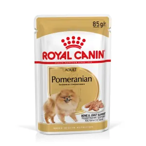 12x85g Royal Canin Pomeranian Adult Mousse nedves kutyatáp törpespicceknek