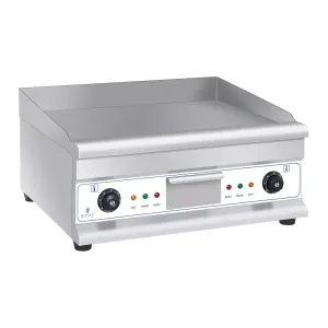 Dupla elektromos grill - 60 cm - sima - 2 × 3.200 W | Royal Catering
