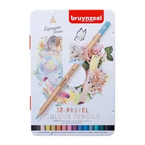 Színes ceruzák Bruynzeel pasztell árnyalatok 12 db