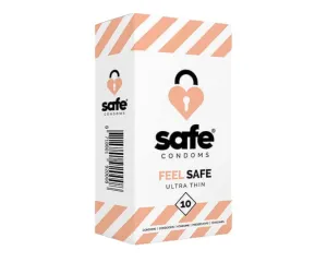 SAFE Feel Safe - vékony óvszer (10db)