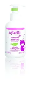 Saforelle Intim tisztító ápolás kislányoknak Miss (Intimate and Body Care) 250 ml