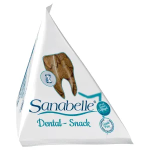 24x20g Sanabelle Dental rmacskasnack tetraéderes csomagolásban