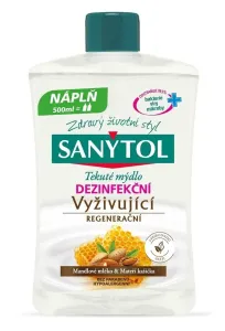 Sanytol Tápláló fertőtlenítő szappan Mandulatej & Motherwort - utántöltő 500 ml