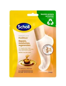 Scholl Hidratáló lábmaszk manuka mézzel Expert Care PediMask™ (Foot Mask With Manuka Honey) 1 pár