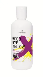 Schwarzkopf Professional Semlegesítő sampon a festett és melírozott haj sárga tónusaira Goodbye Yellow 300 ml