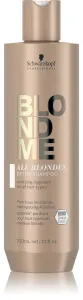 Schwarzkopf Professional Méregtelenítő sampon minden típusú szőke hajra BLONDME All Blondes (Detox Shampoo) 1000 ml