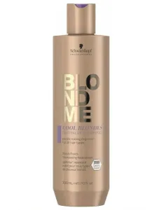 Schwarzkopf Professional Sárga tónust semlegesítő sampon Blondme Cool Blondes (Neutralizing Shampoo) 1000 ml