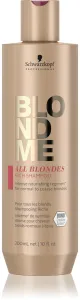 Schwarzkopf Professional Sampon normál és erős szőke hajra BLONDME All Blondes (Rich Shampoo) 1000 ml