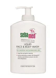 Sebamed Gyengéd mosakodó emulzió arcra és testre pumpával Classic (Liquid Face & Body Wash) 400 ml