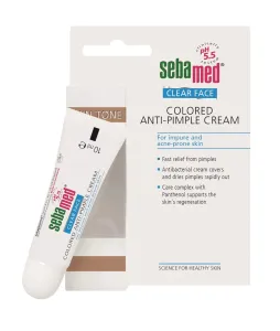 Sebamed Tonizáló krém akné ellen Clear Face (Coloured Anti-Pimple Cream) 10 ml