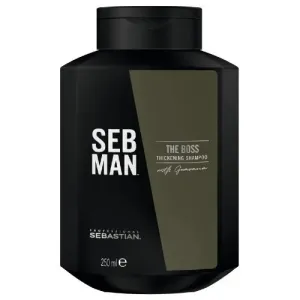 Sebastian Professional Volumennövelő sampon vékonyszálú hajra SEB MAN The Boss (Thickening shampoo) 1000 ml
