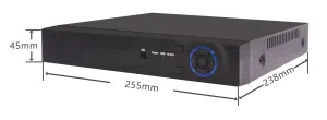 Securia Pro kamerarendszer NVR4CHV4S-B smart, fekete Felvétel: merevlemez nélkül