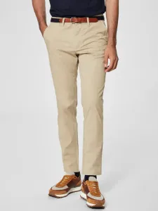 Selected Homme Yard Chino Nadrág Bézs