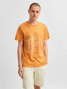 Selected Homme Collin Póló Narancssárga