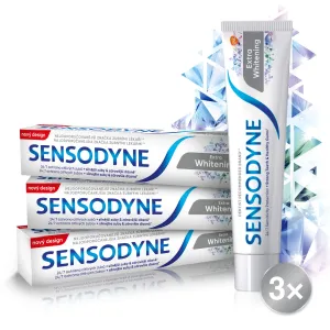 Sensodyne Fehérítő fogkrém Extra Whitening Tripack 3 x 75 ml