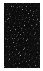 Többfunkciós sál SENSOR Cső Merino lenyűgözni fekete-mintás
