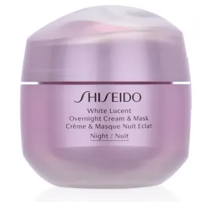 Shiseido Éjszakai krém pigmentfoltok ellen White Lucent (Overnight Cream & Mask) 75 ml