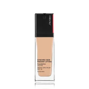 Shiseido Világosító lifting smink SPF 30 (Synchro Skin Radiant Lifting Foundation) 30 ml 220 Linen