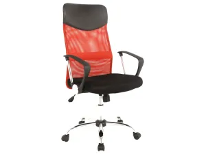 Irodai szék Q-025 červeno/fekete