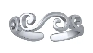 Silvego Nyitott ezüst lábgyűrű Ajla PRM11676R