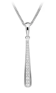 Silver Cat Időtálló ezüst nyaklánc cirkónium kövekkel SC499 (nyaklánc, medál)