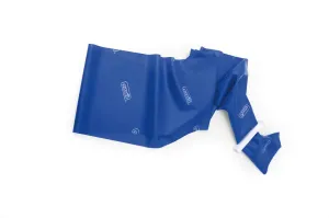 SISSEL® Fitband erősítő fitness gumiszalag edzéshez Szín: kék, Méret: 7,5 cm x 2 m