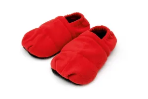 SISSEL® Linum Relax Comfort melegítő papucs Szín: piros, Méret: L/XL (41-45)