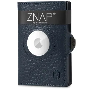 Slimpuro ZNAP Airtag Wallet, 12 kártya, érmés rekesz, 8,9 x 1,8 x 6,3 cm (Sz x Ma x Mé), RFID-védelem #33347