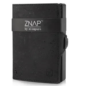 Slimpuro ZNAP, vékony pénztárca, 12 kártya, érmetartó, 8,9 x 1,8 x 6,3 cm (SZ x M x M), RFID védelem #32244