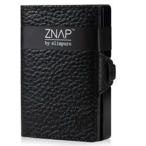 Slimpuro ZNAP, vékony pénztárca, 12 kártya, érmetartó, 8,9 x 1,8 x 6,3 cm (SZ x M x M), RFID védelem #32243