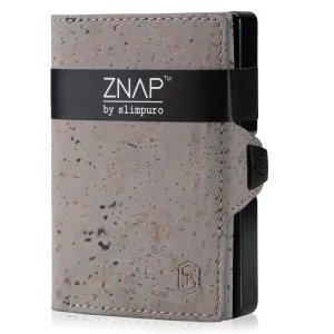 Slimpuro ZNAP, vékony pénztárca, 12 kártya, érmetartó, 8,9 x 1,8 x 6,3 cm (SZ x M x M), RFID védelem #32232