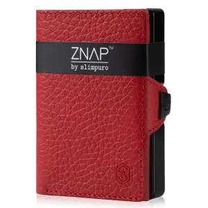 Slimpuro ZNAP, vékony pénztárca, 12 kártya, érmetartó, 8,9 x 1,8 x 6,3 cm (SZ x M x M), RFID védelem #32238