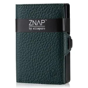 Slimpuro ZNAP, vékony pénztárca, 8 kártya, érmetartó, 8,9 x 1,5 x 6,3 cm (SZ x M x M), RFID védelem #32231